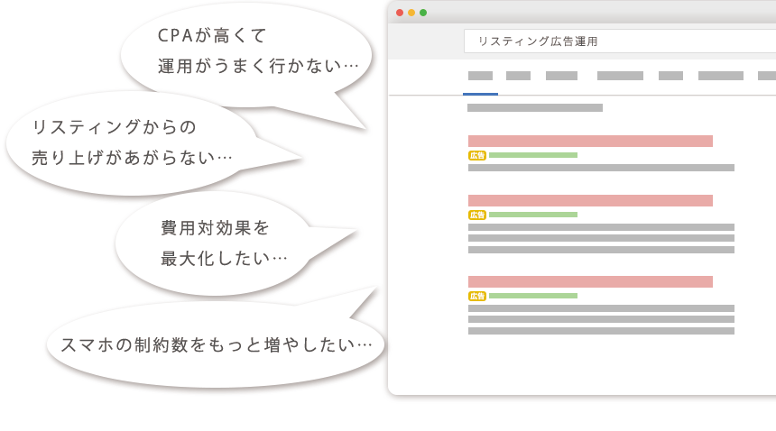リスティング広告運用