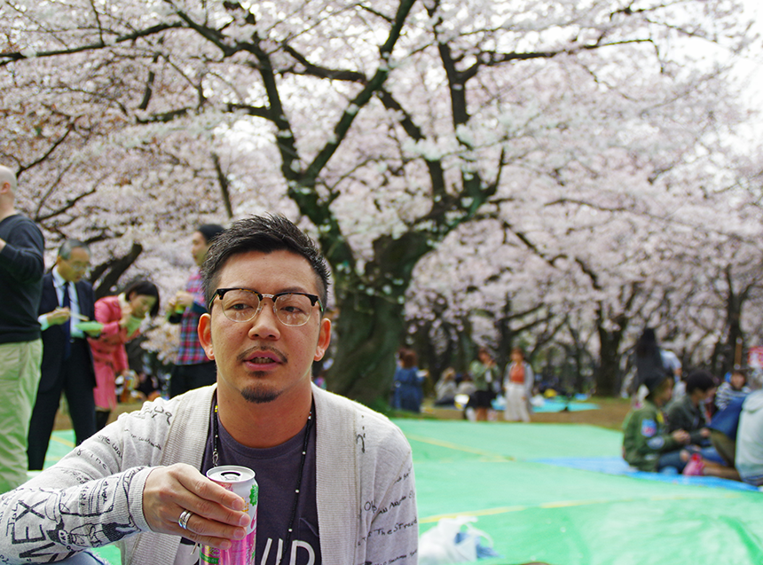 ４月１日(金)の花見の様子をご報告します